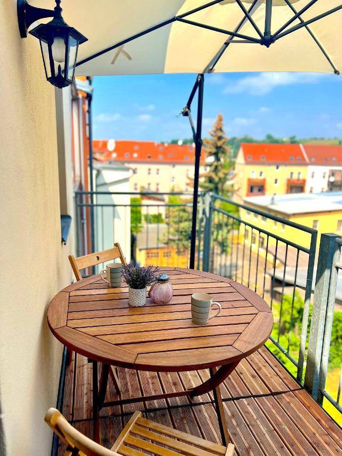 Elbling Apartment Mit Terrasse - Netflix - Parkplatz - Weinbergblick Meißen Exteriör bild